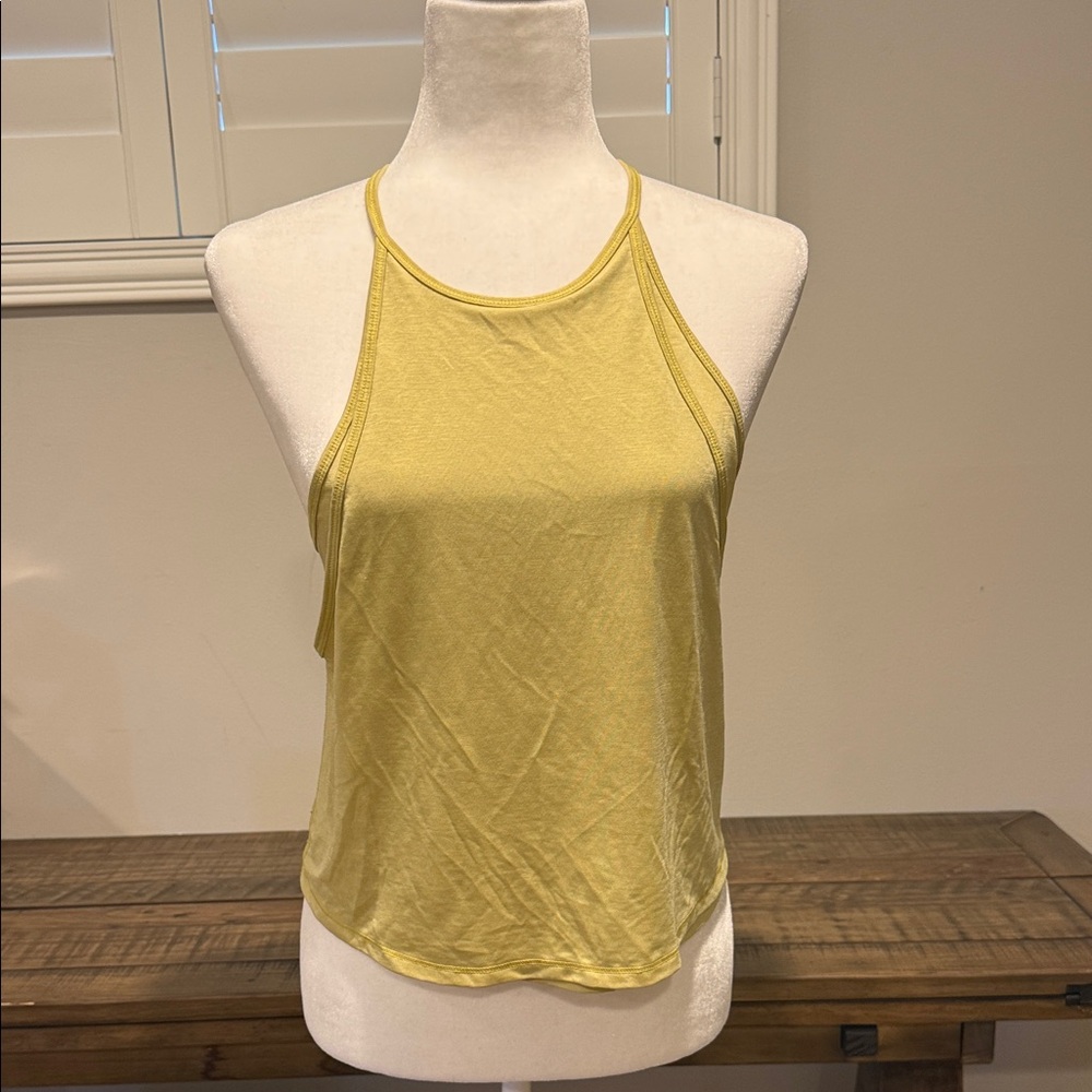 FP Movement by Free People Light Yellow Tank Top